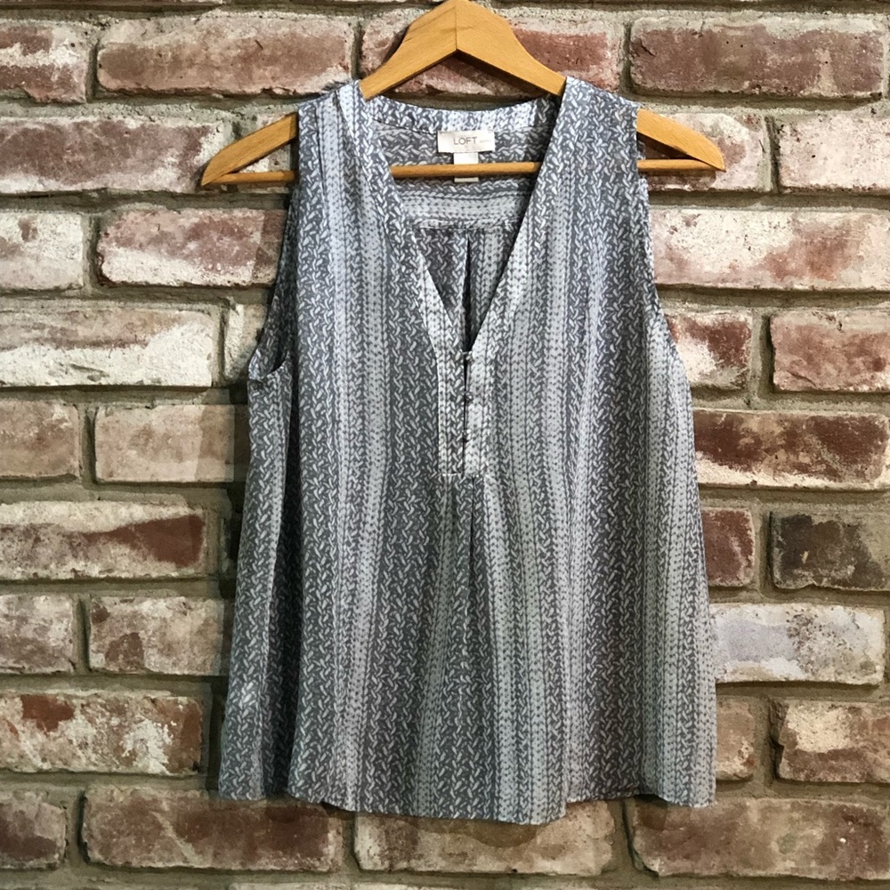 Loft-Ann Taylor Sleeveless Top-Pre❤️’d